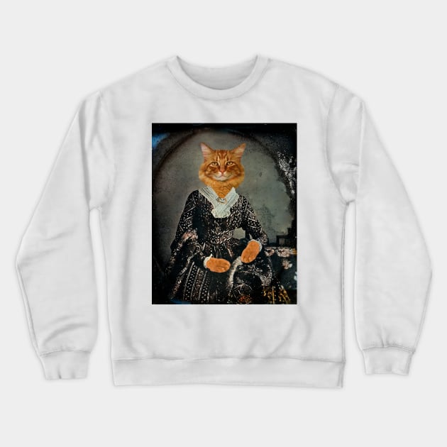 Lady of Ginger Crewneck Sweatshirt by Loveday101